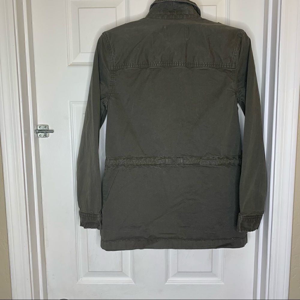 Hinge Army Green Utility Jacket Size XS - Picture 4 of 10